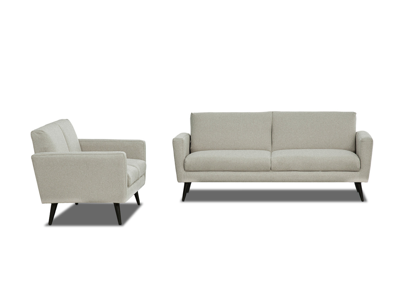 Sala Madison Patas Negras #Color_Silver"T36914"