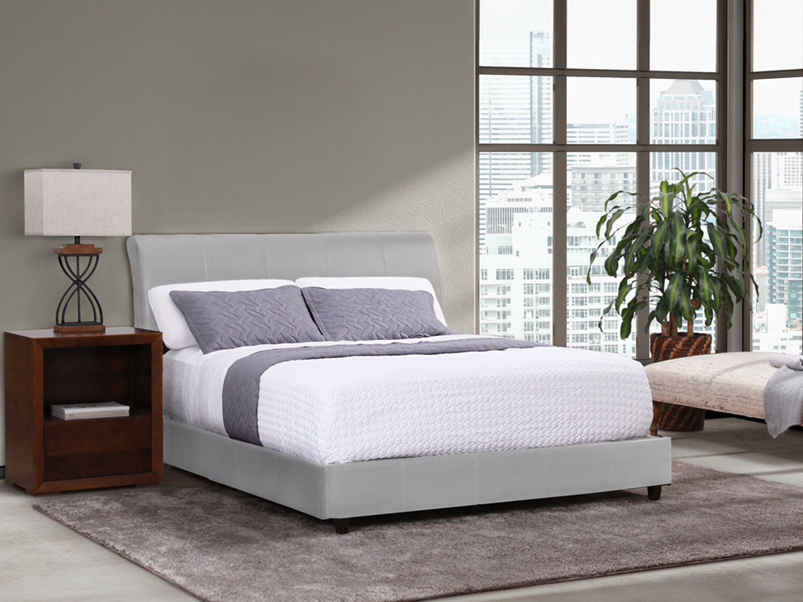 Cama Messina Gray