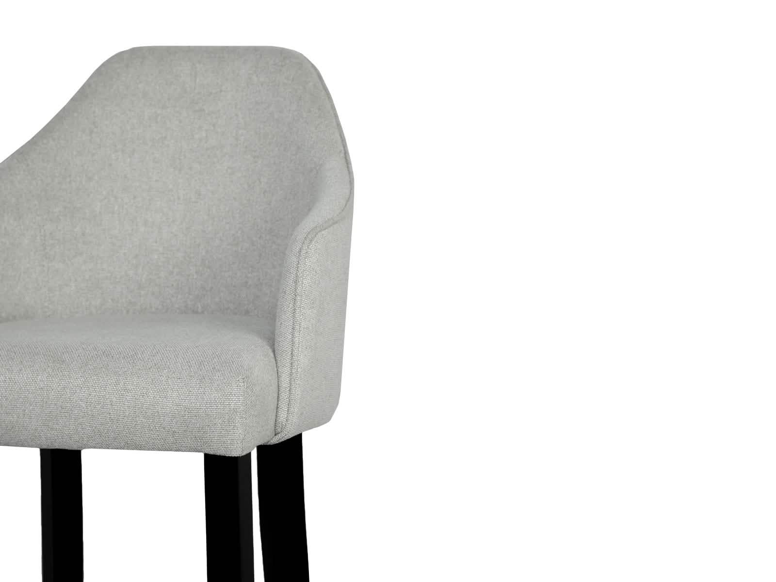 Taburete Bar Sonata Negro #Color_Silver"T3293"