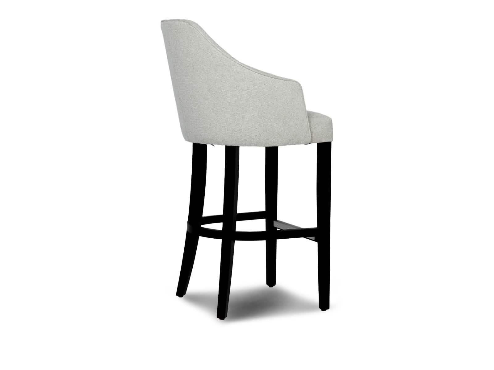 Taburete Bar Sonata Negro #Color_Silver"T3293"