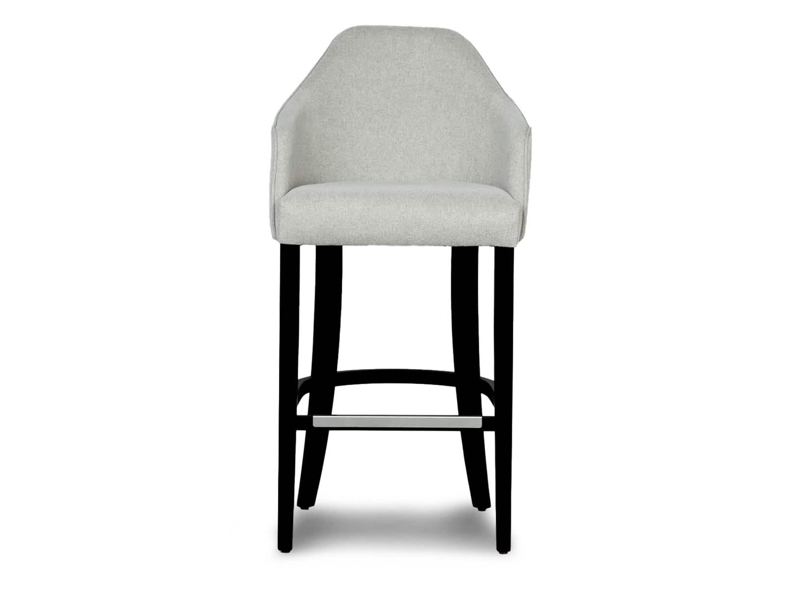 Taburete Bar Sonata Negro #Color_Silver"T3293"