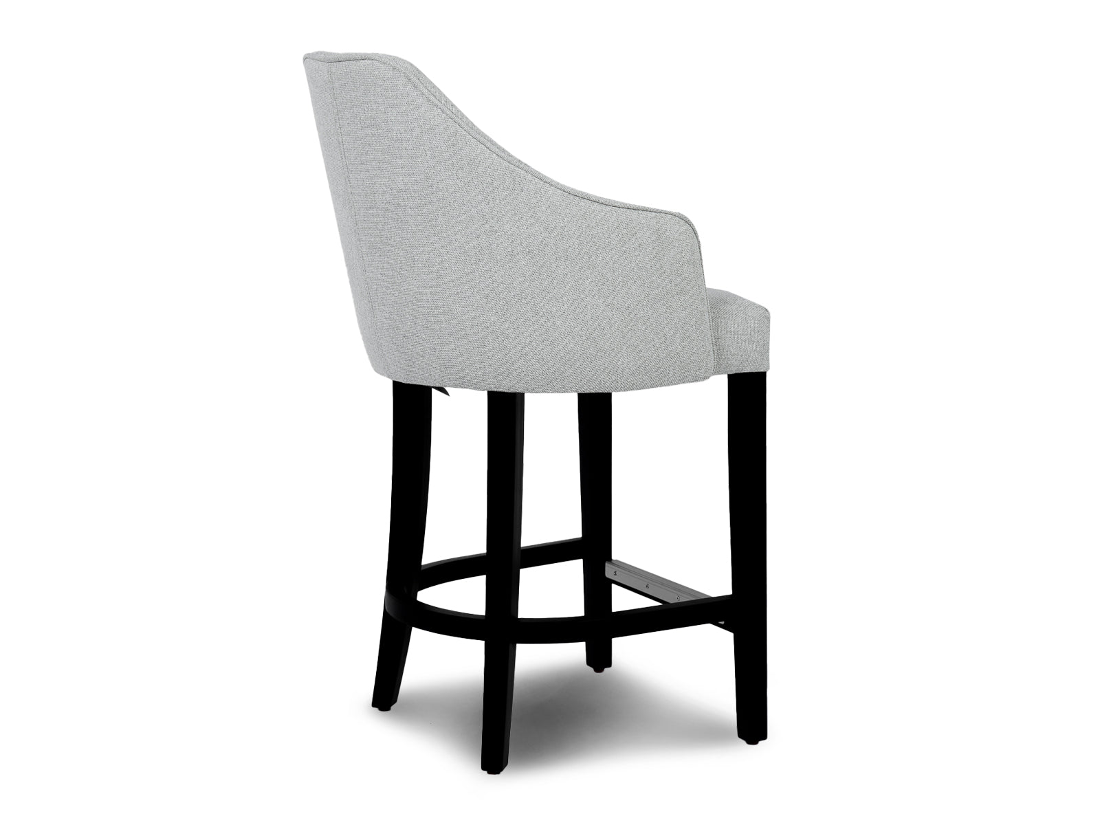 Taburete Cocina Sonata Negro #Color_Silver"T3293"