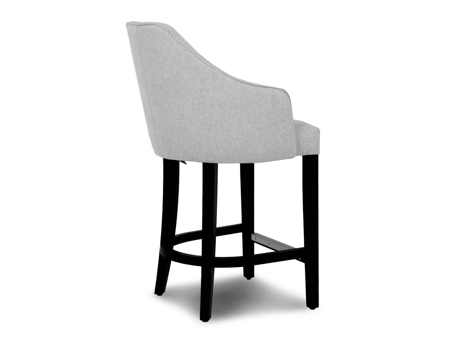 Taburete Cocina Sonata Negro #Color_Silver"T3293"