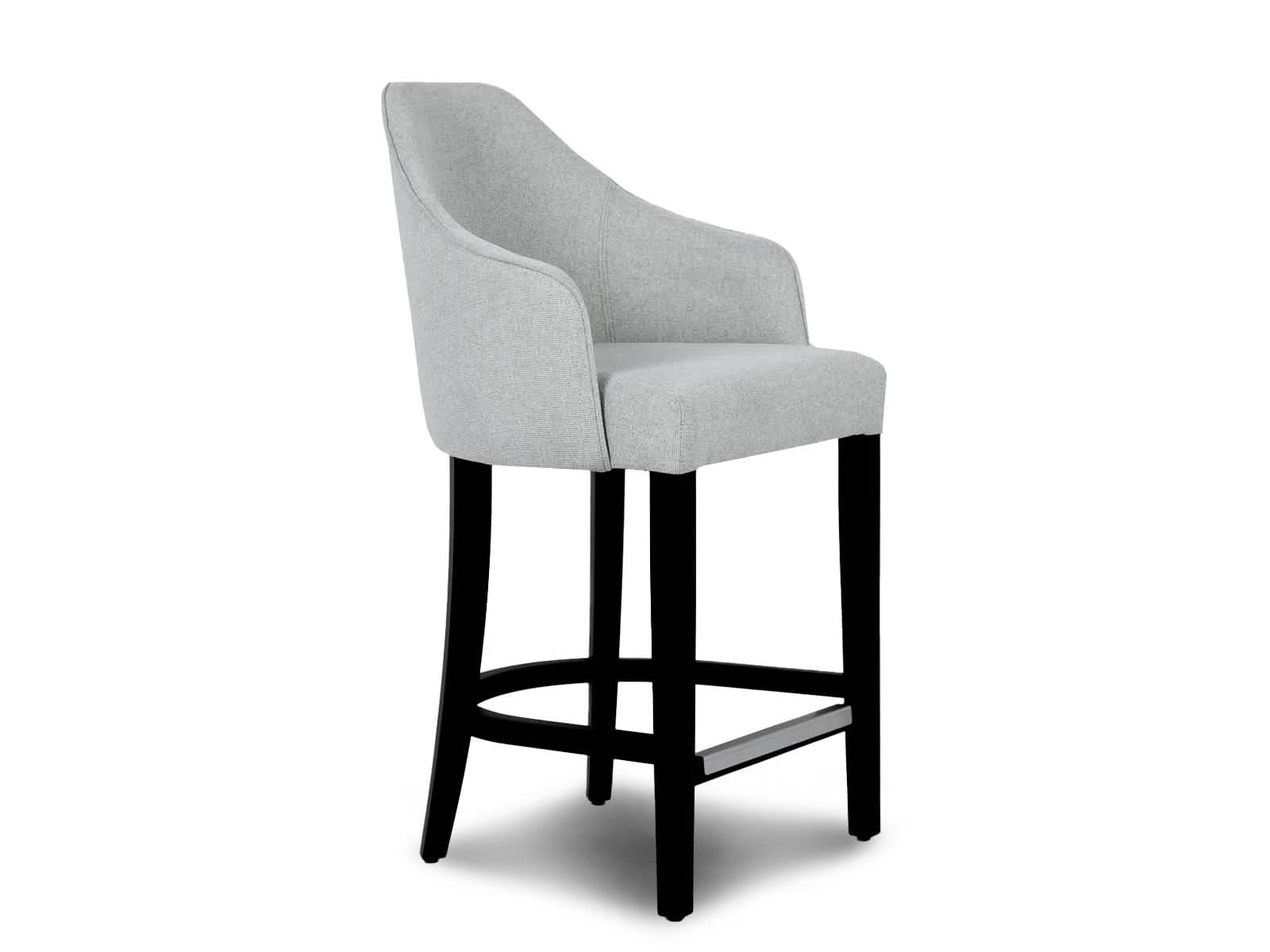 Taburete Cocina Sonata Negro #Color_Silver"T3293"