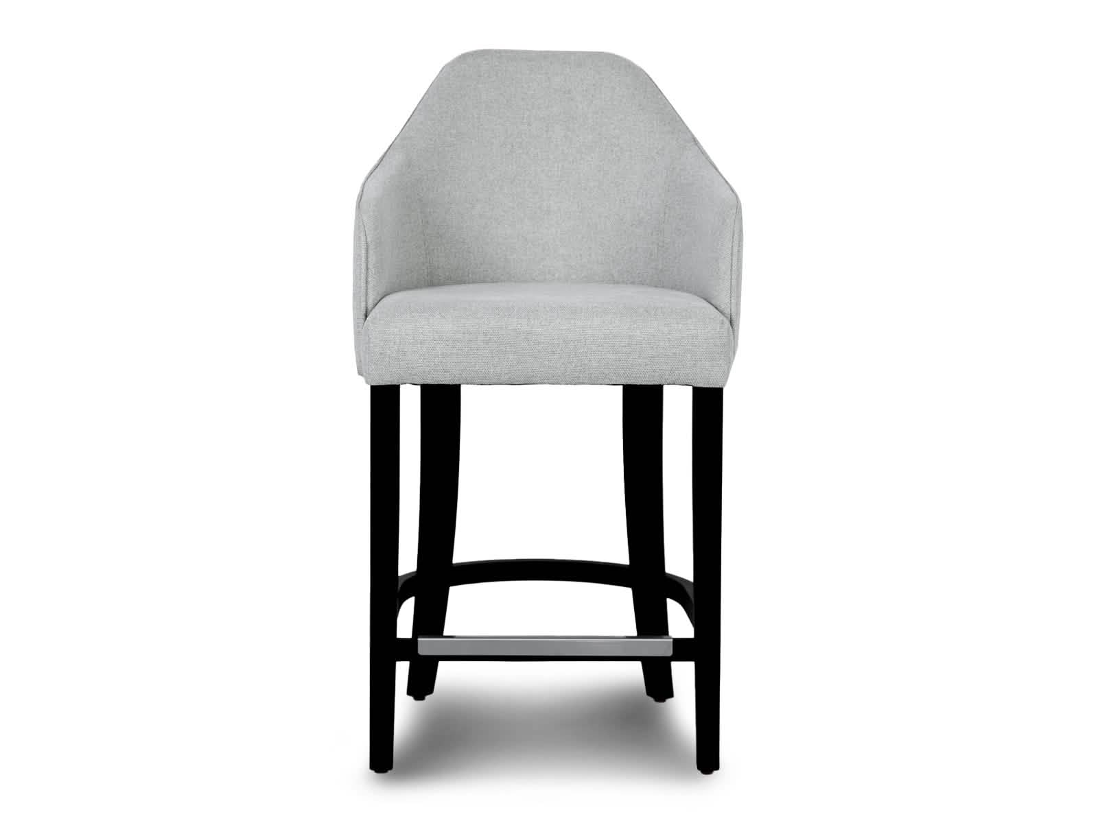 Taburete Cocina Sonata Negro #Color_Silver"T3293"