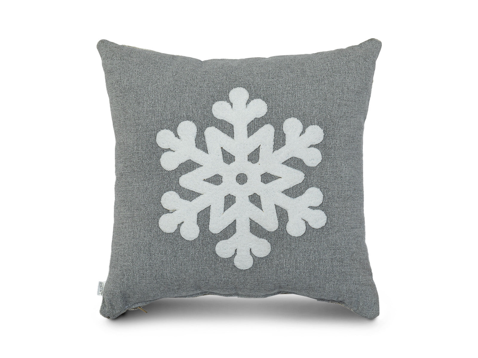 Cojin Gris Copo Navidad