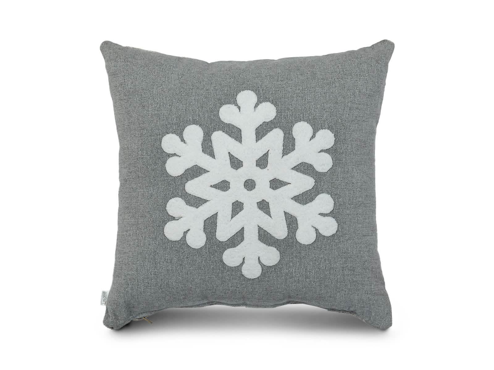 Cojin Gris Copo Navidad