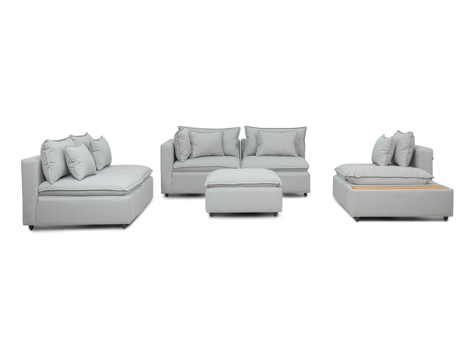 Sala Bella Modular 7P #Color_LightGrey"T36911"