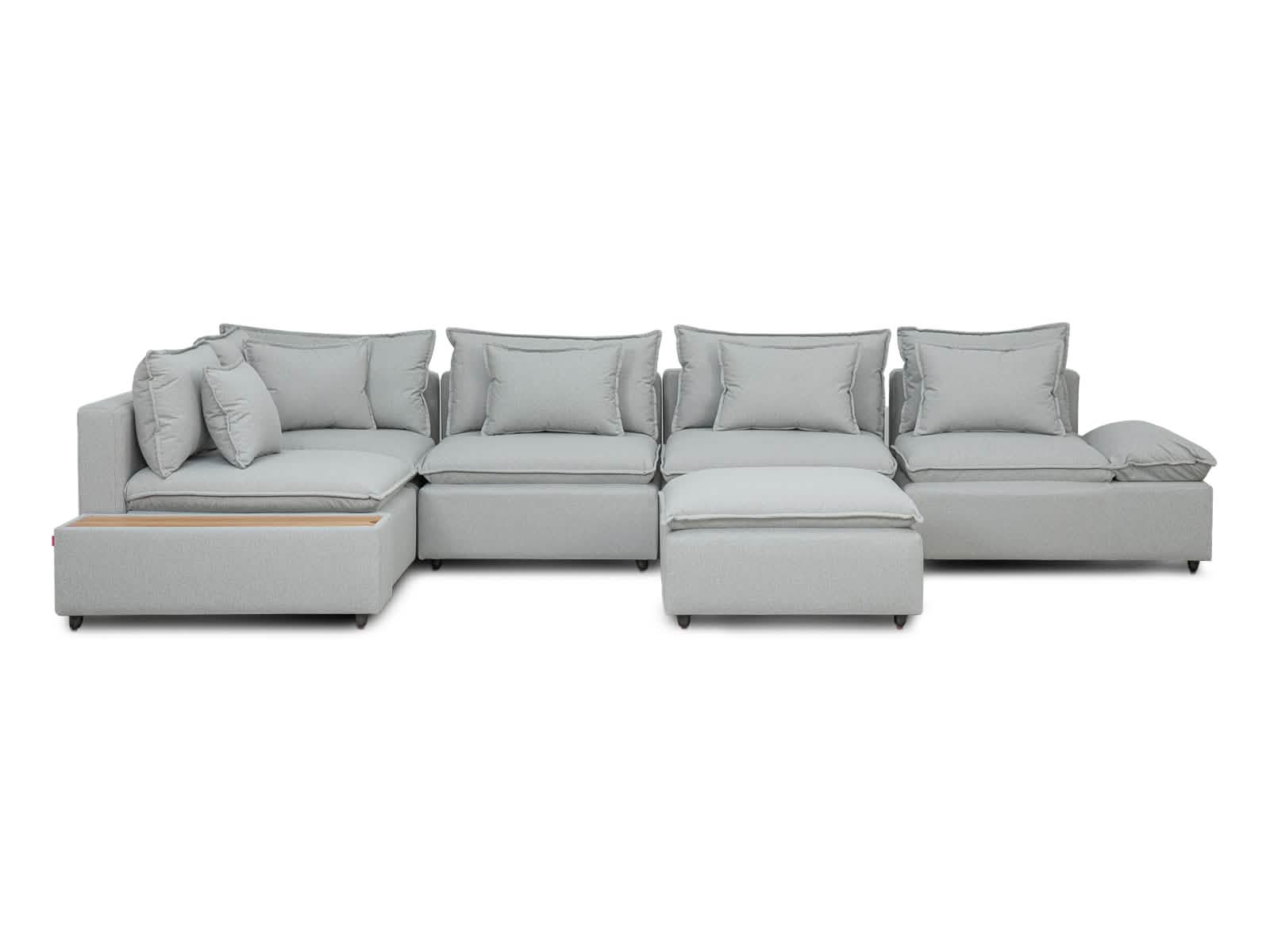 Sala Bella Modular 7P #Color_LightGrey"T36911"