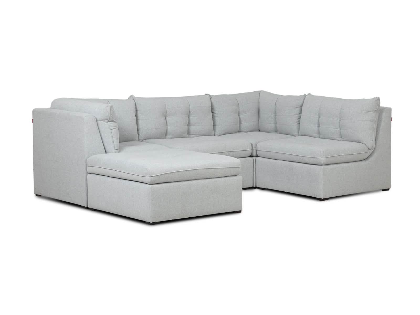 Sala Prisma Modular 5P #Color_Gainsboro"T42904"