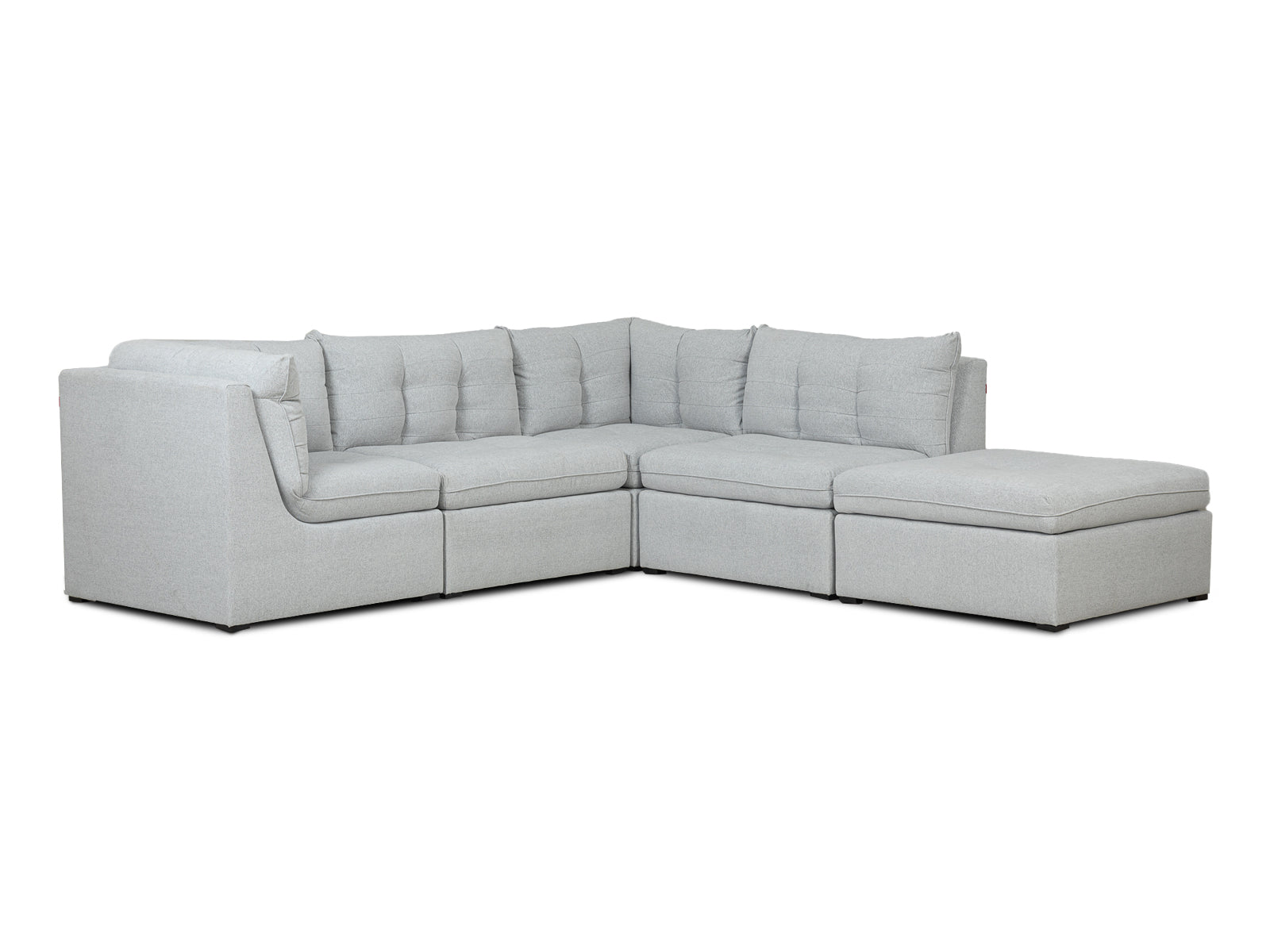 Sala Prisma Modular 5P #Color_Gainsboro"T42904"