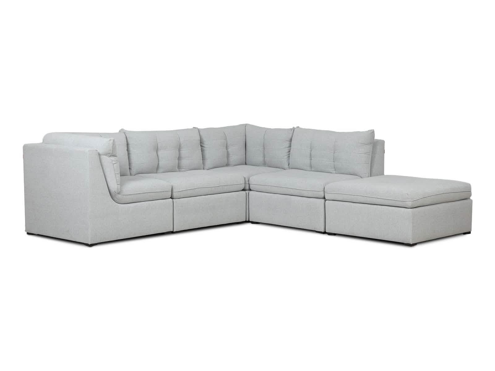 Sala Prisma Modular 5P #Color_Gainsboro"T42904"