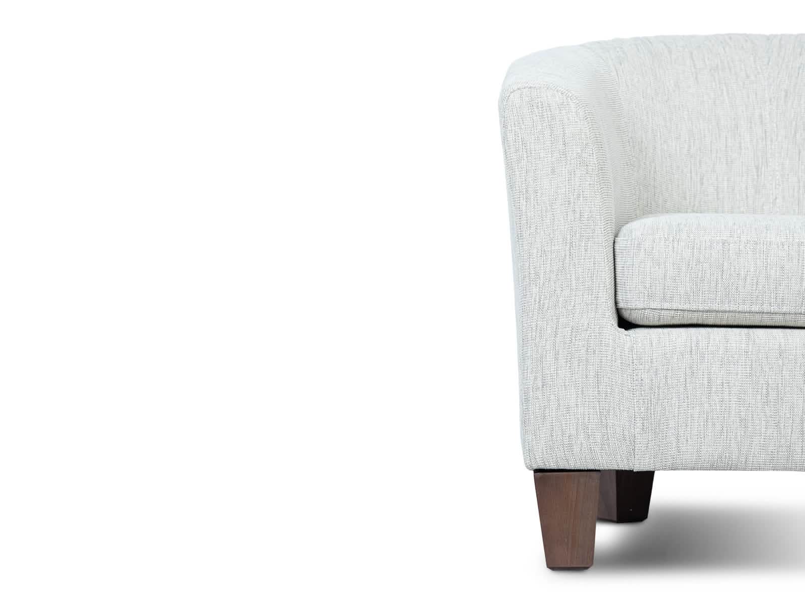 Sillon Auxiliar Melba Cenizo #Color_Gainsboro"T37110"