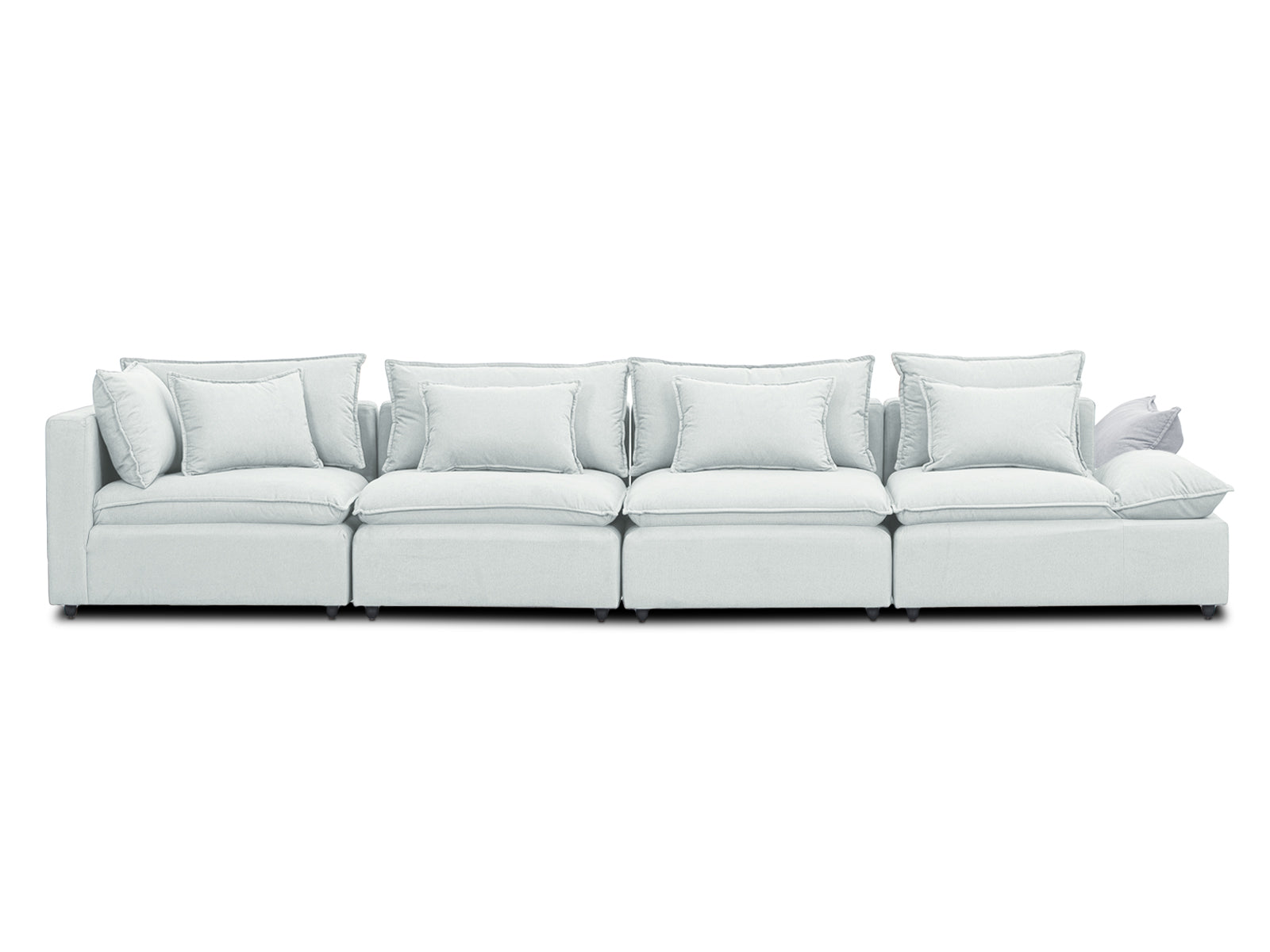 Sala Bella Modular 4P #Color_WhiteSmoke"T37110"