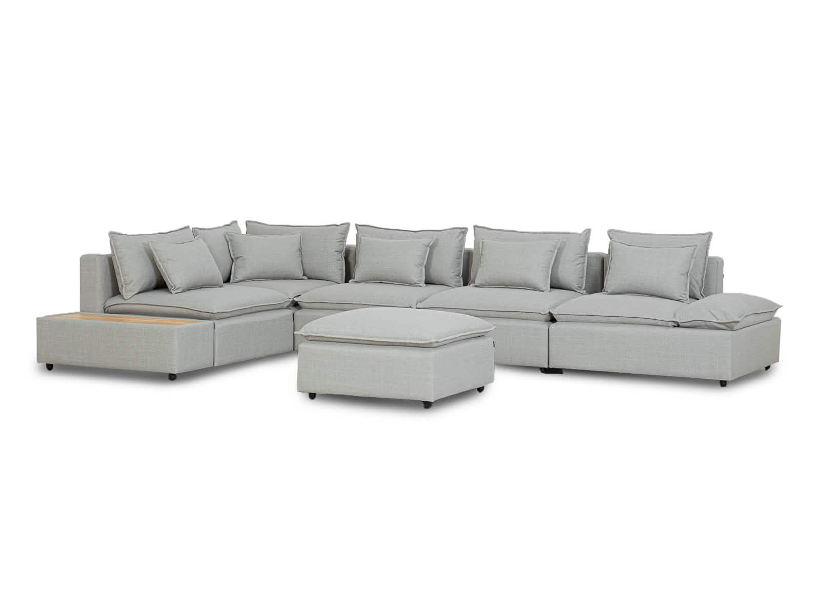 Sala Bella Modular 7P #Color_Gainsboro"T38163"