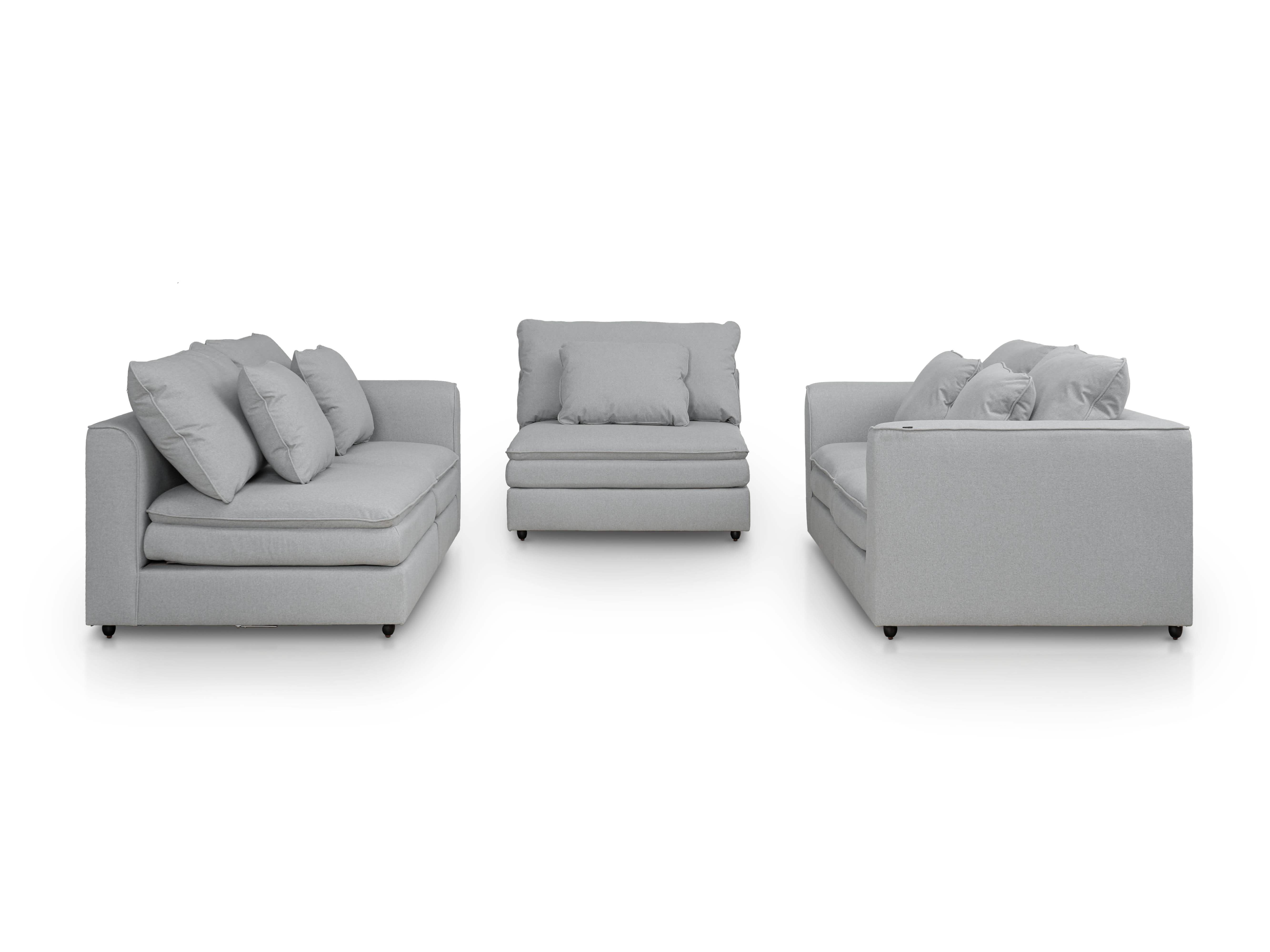 Sala Bombay Modular 5P #Color_Silver"T3293"