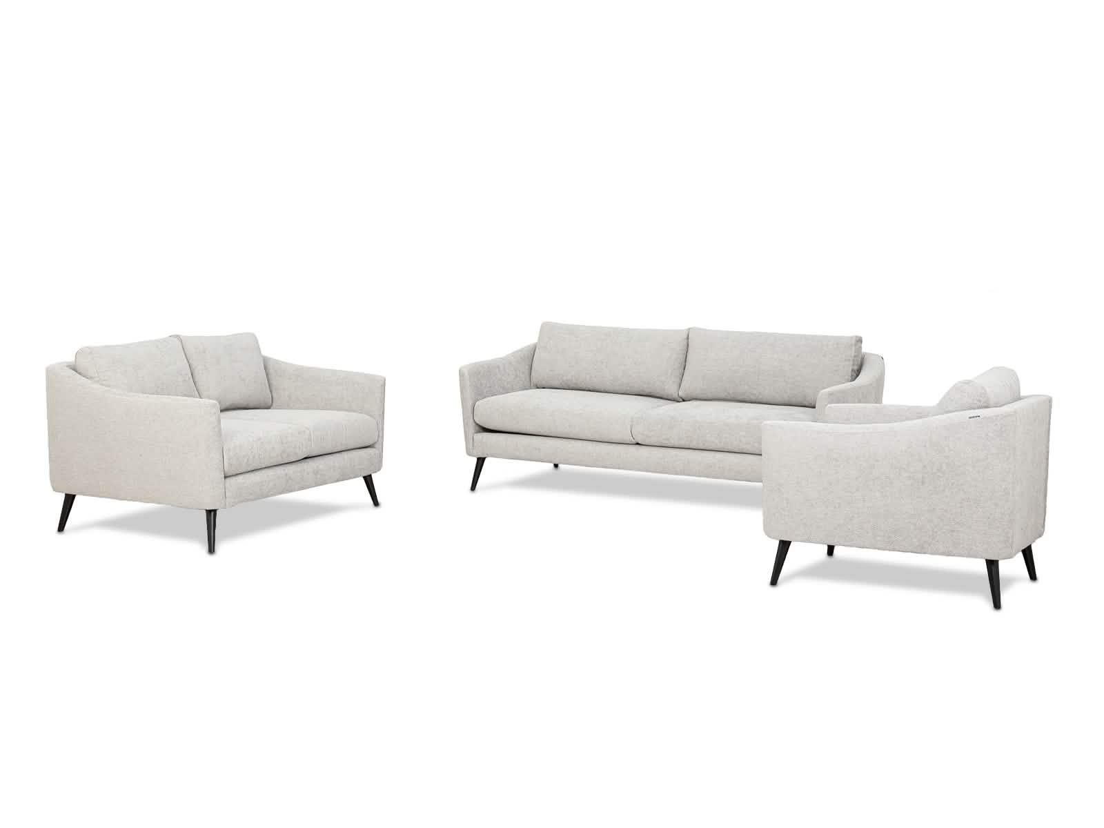 Sala Capri Soft 3P #Color_FloralWhite"T3213"