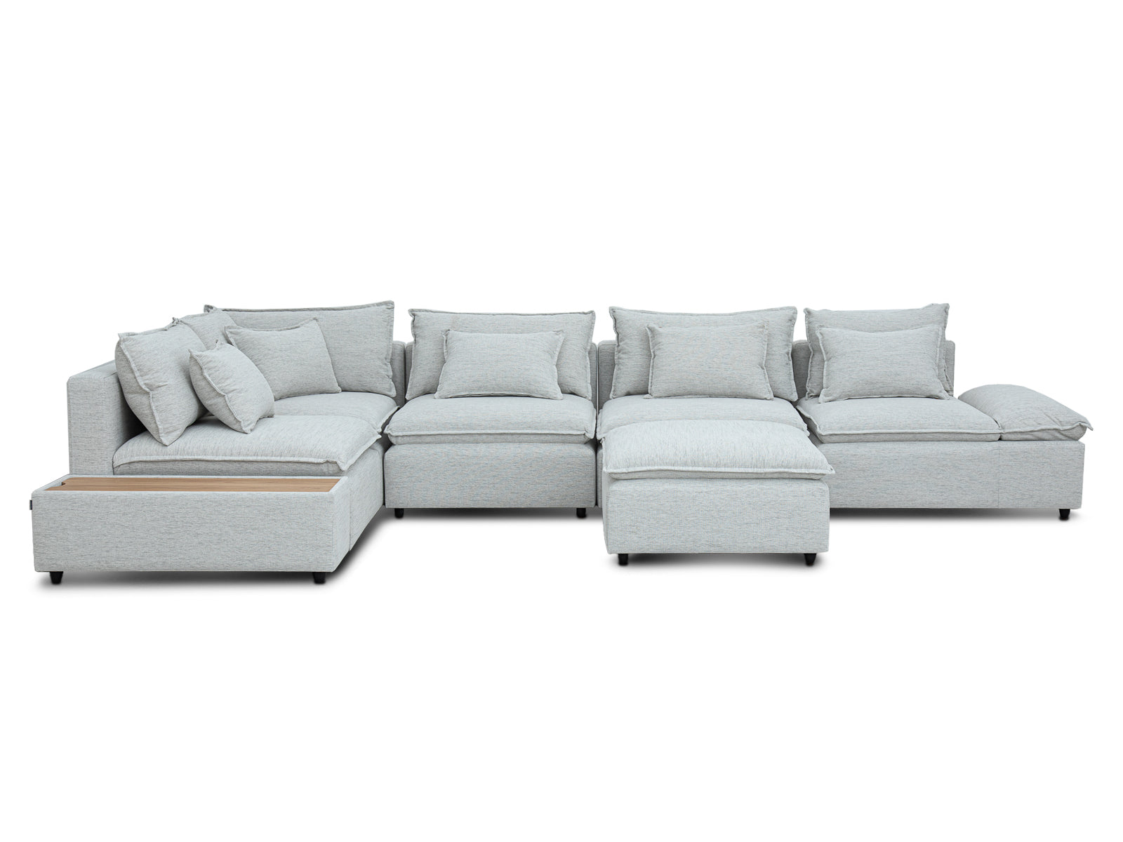 Sala Bella Modular 7P #Color_WhiteSmoke"T37110"