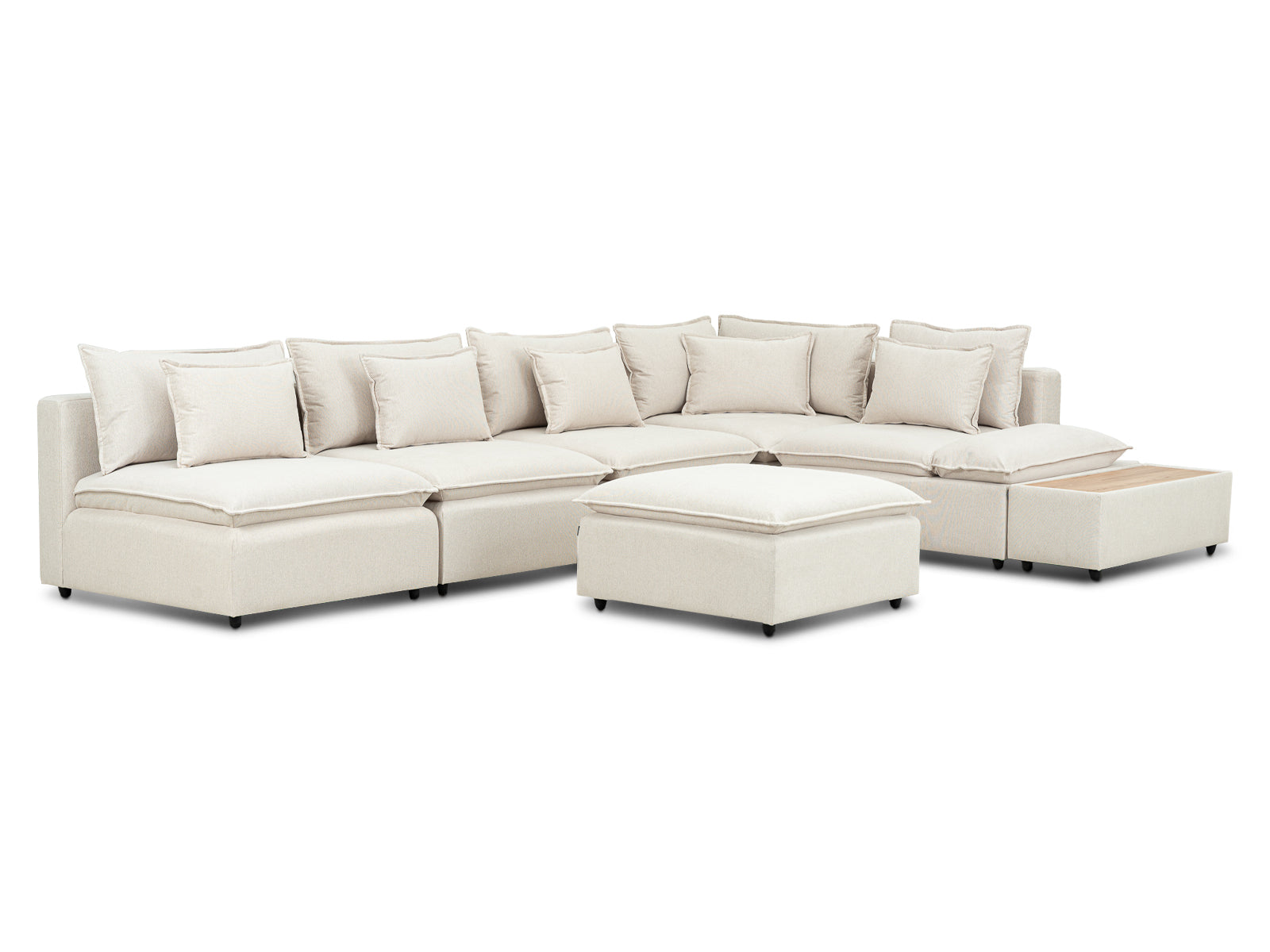 Sala Bella Modular 7P #Color_LemonChiffon"T36107"