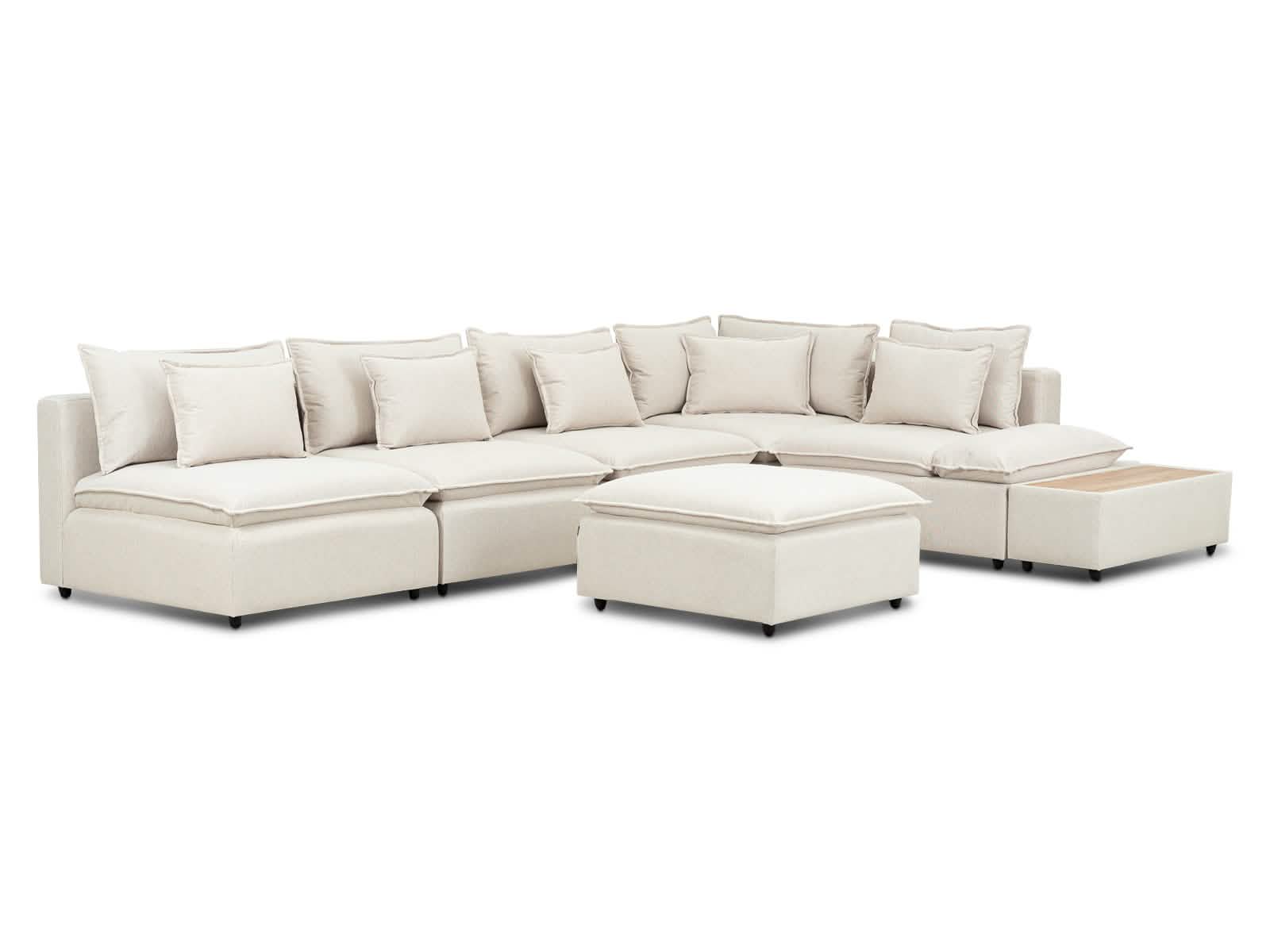 Sala Bella Modular 7P #Color_LemonChiffon"T36107"