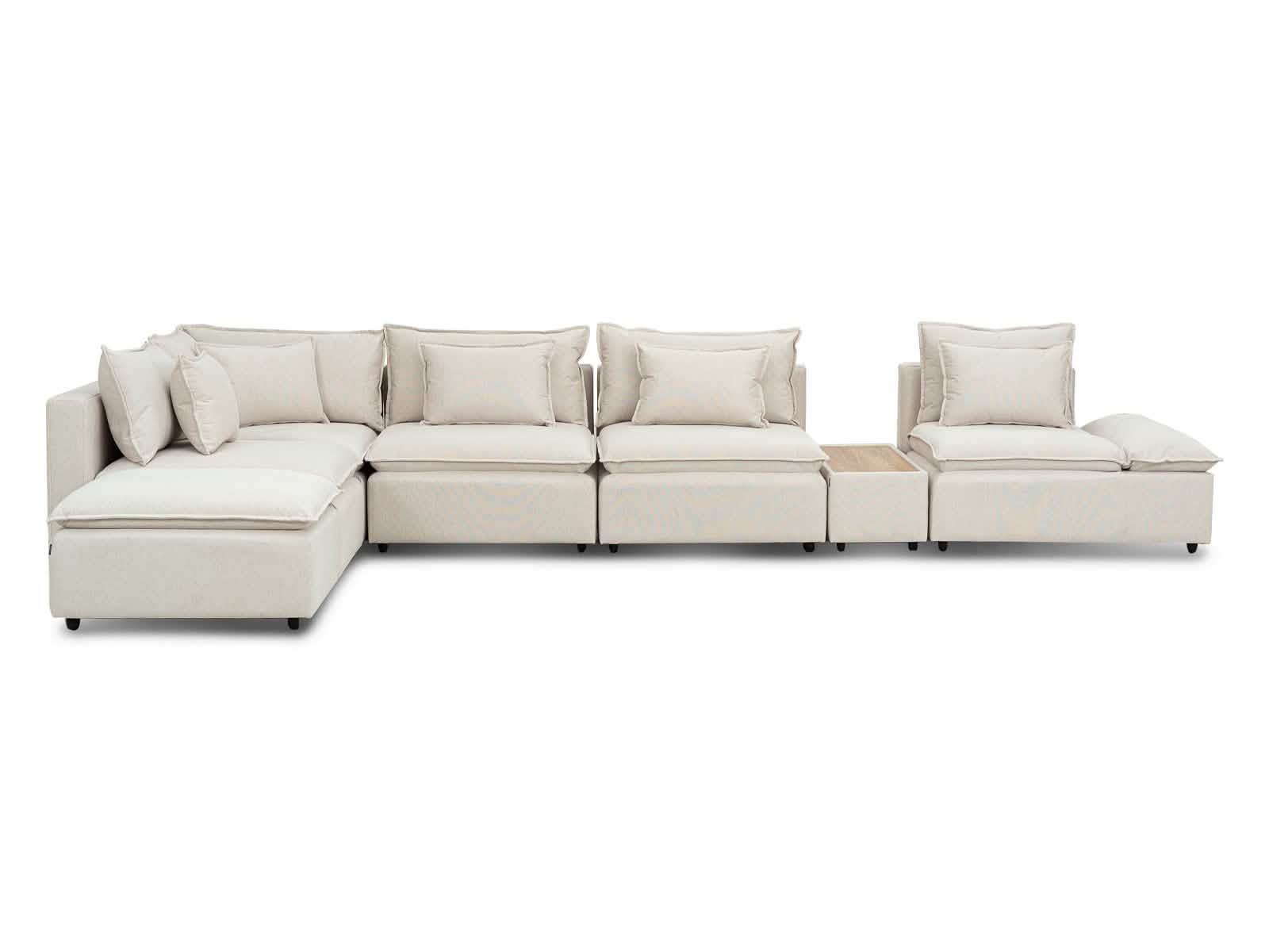 Sala Bella Modular 7P #Color_LemonChiffon"T36107"