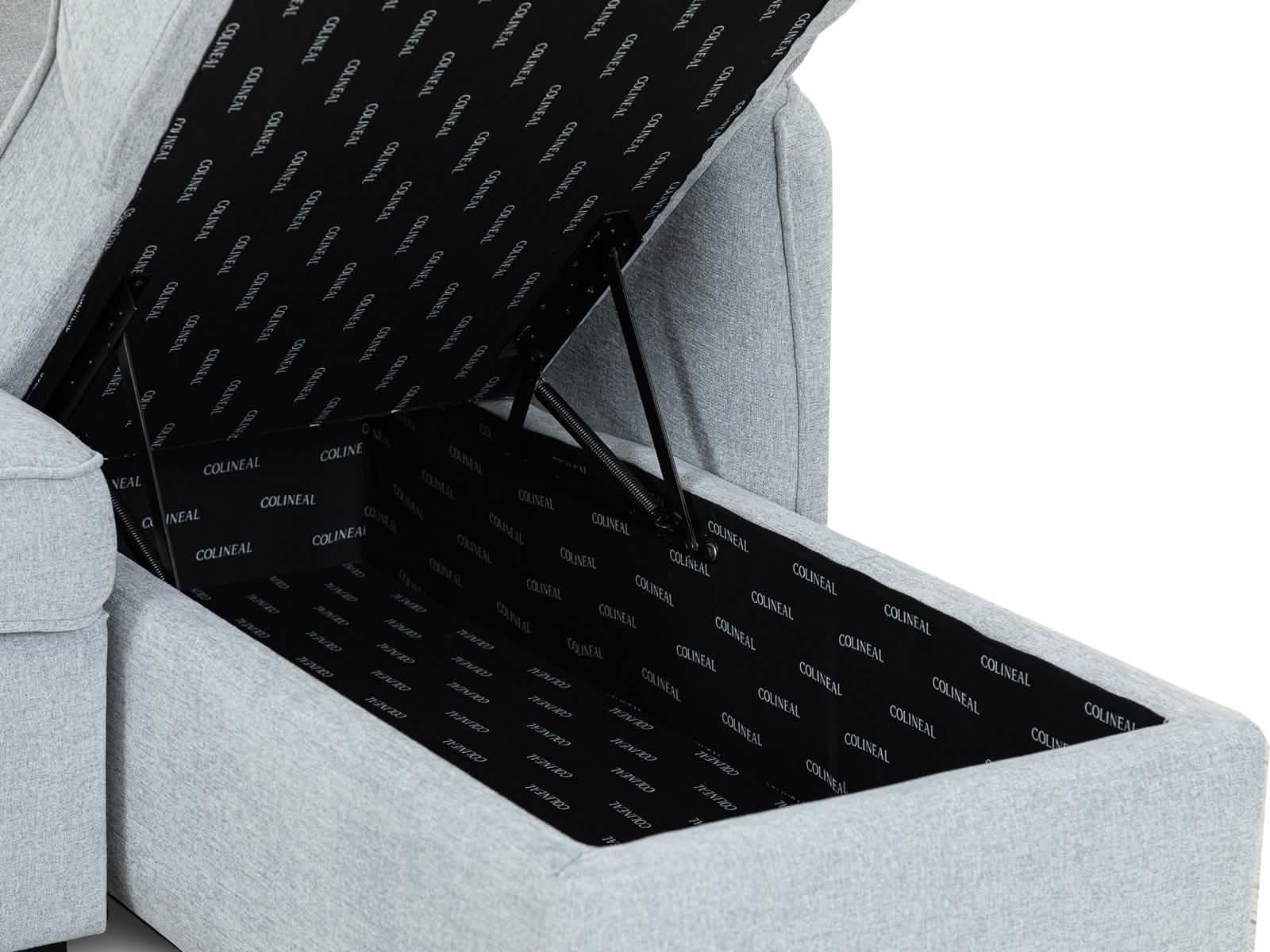 Sala Modular Sofa Cama Charlie #Color_LightGrey"T42903"