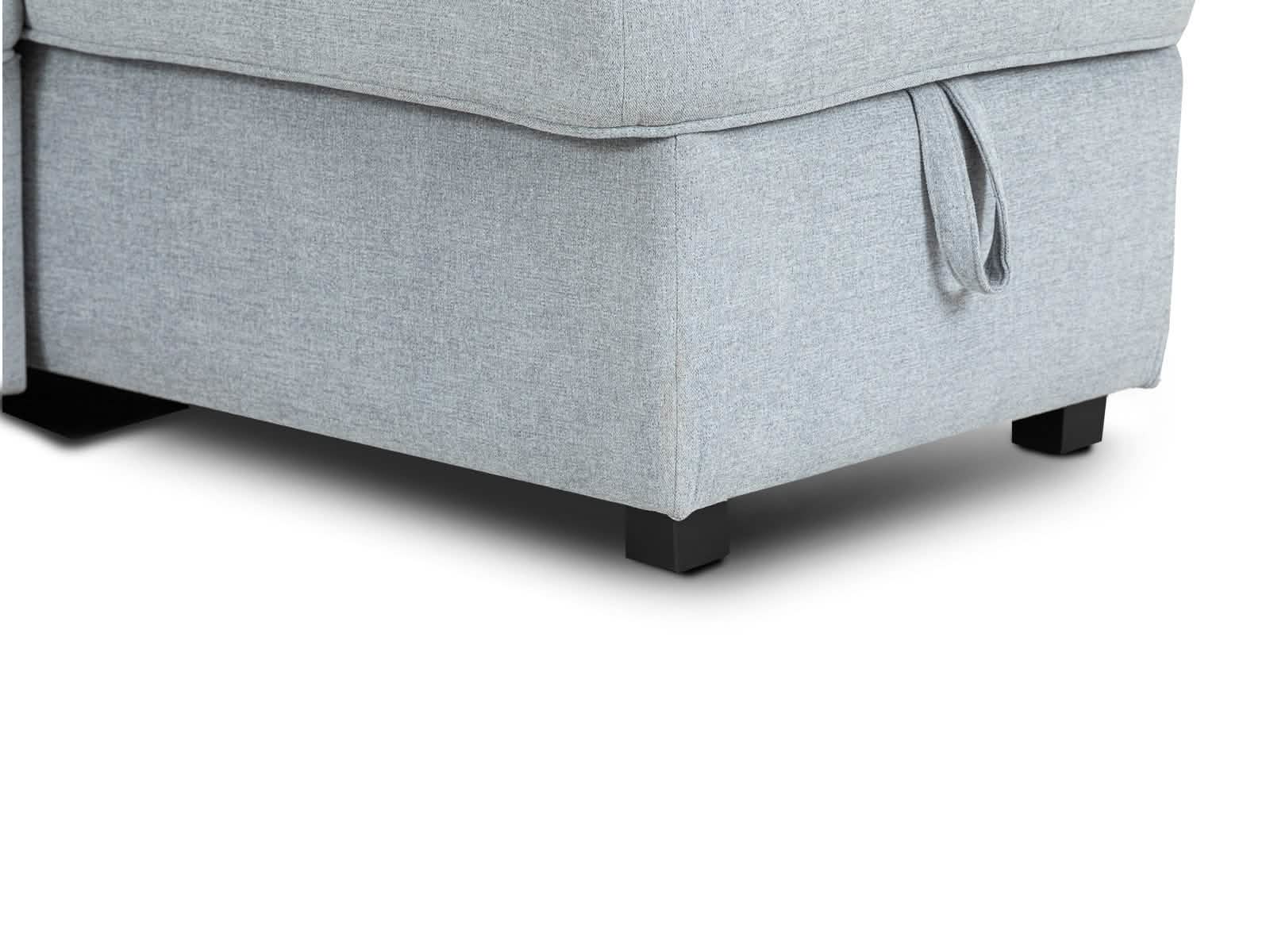 Sala Modular Sofa Cama Charlie #Color_LightGrey"T42903"