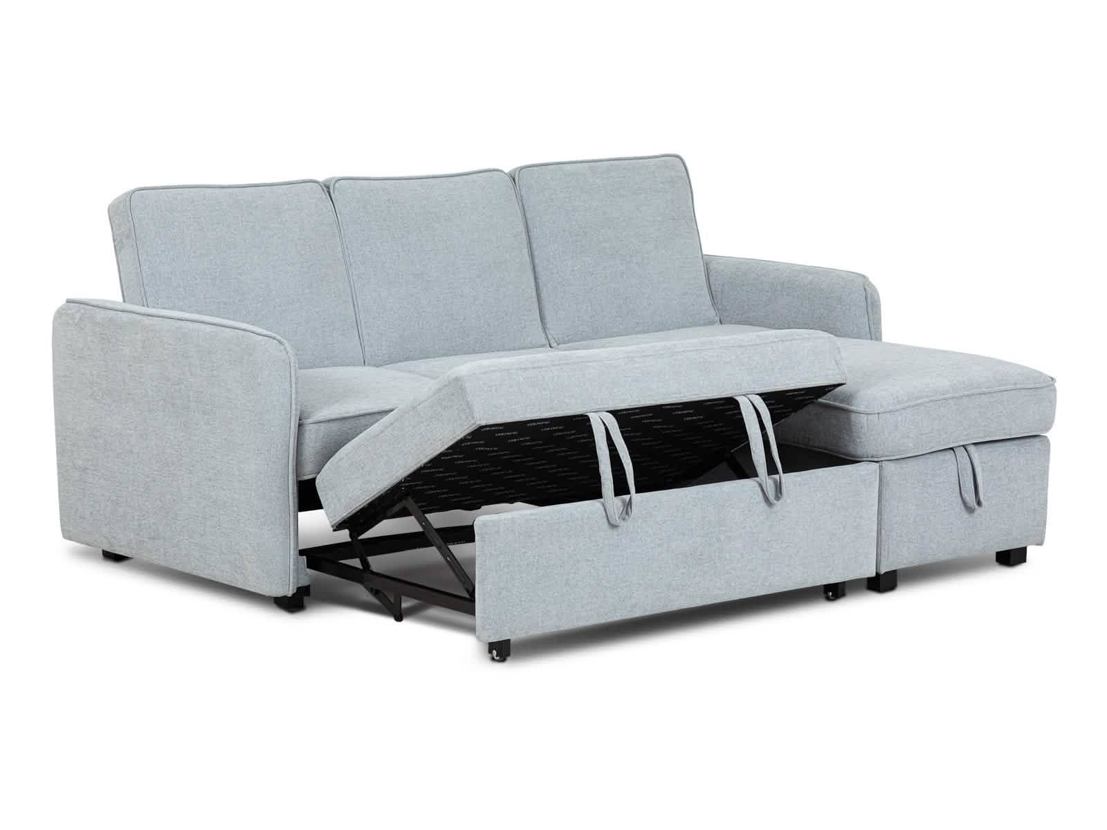 Sala Modular Sofa Cama Charlie #Color_LightGrey"T42903"