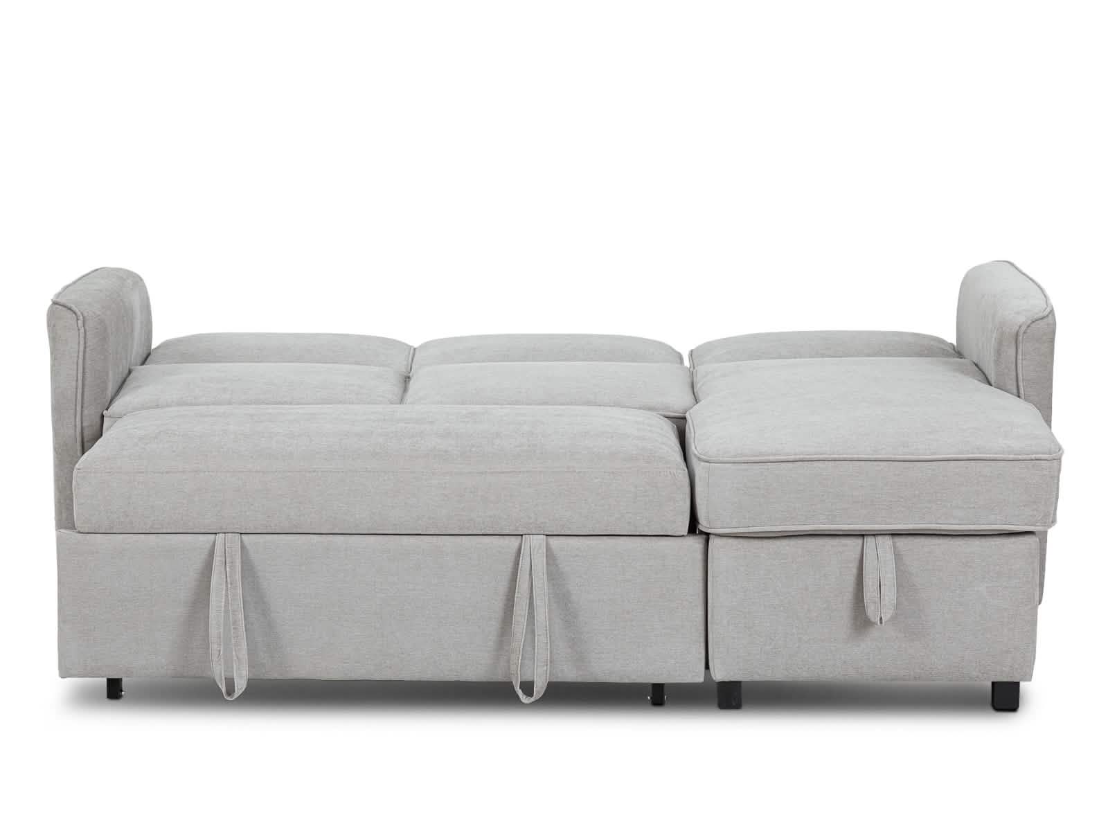 Sala Modular Sofa Cama Charlie #Color_Silver"T48900"