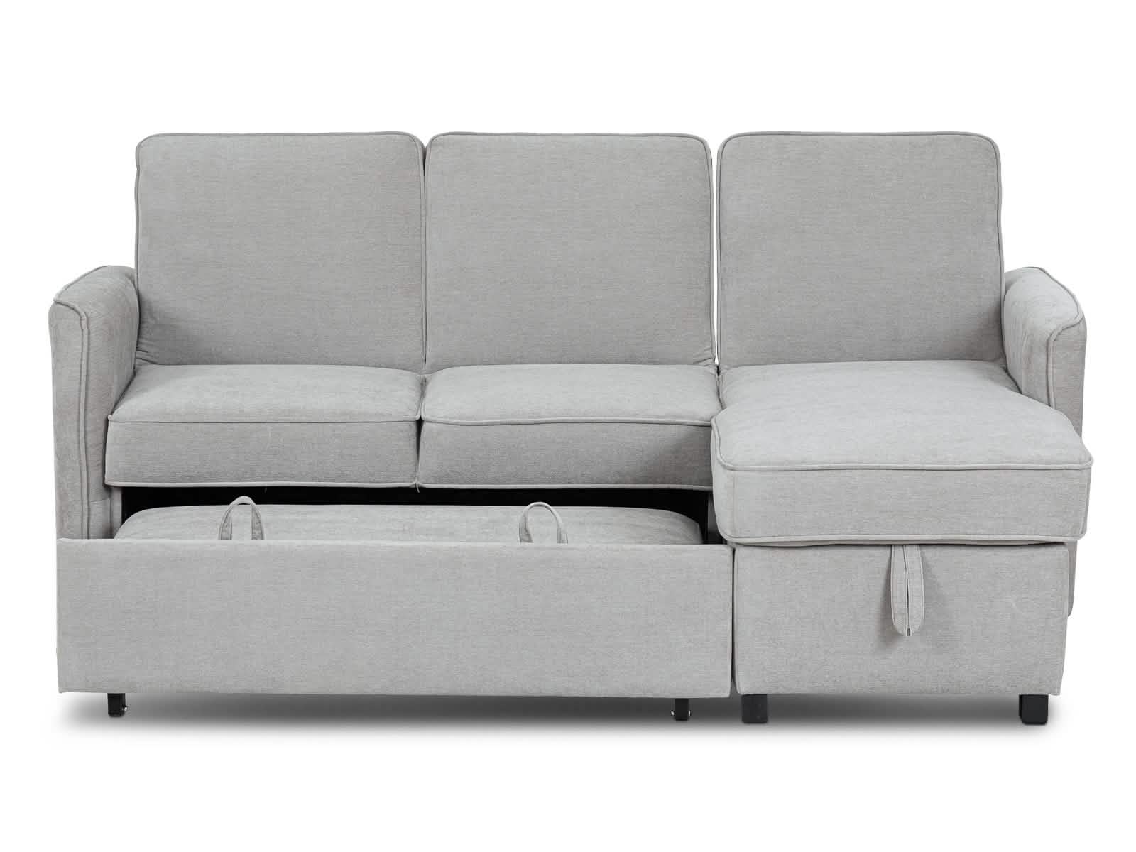 Sala Modular Sofa Cama Charlie #Color_Silver"T48900"