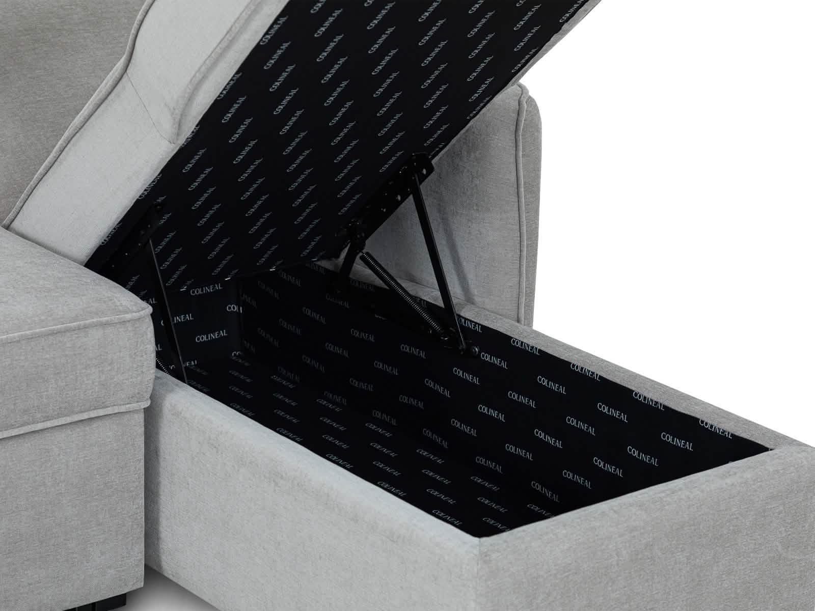 Sala Modular Sofa Cama Charlie #Color_Silver"T48900"