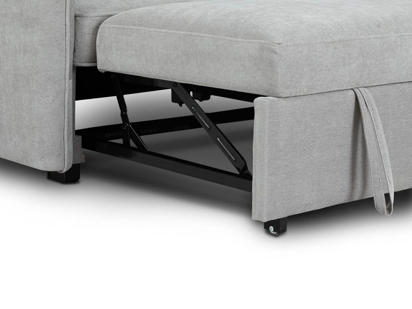 Sala Modular Sofa Cama Charlie #Color_Silver"T48900"