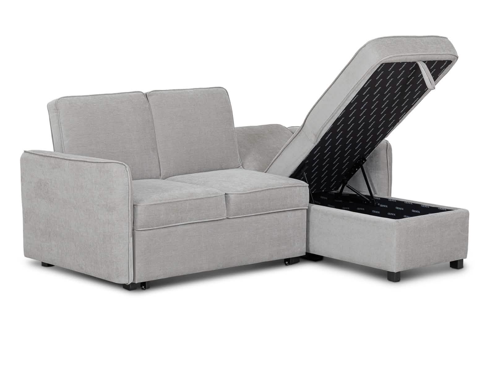 Sala Modular Sofa Cama Charlie #Color_Silver"T48900"
