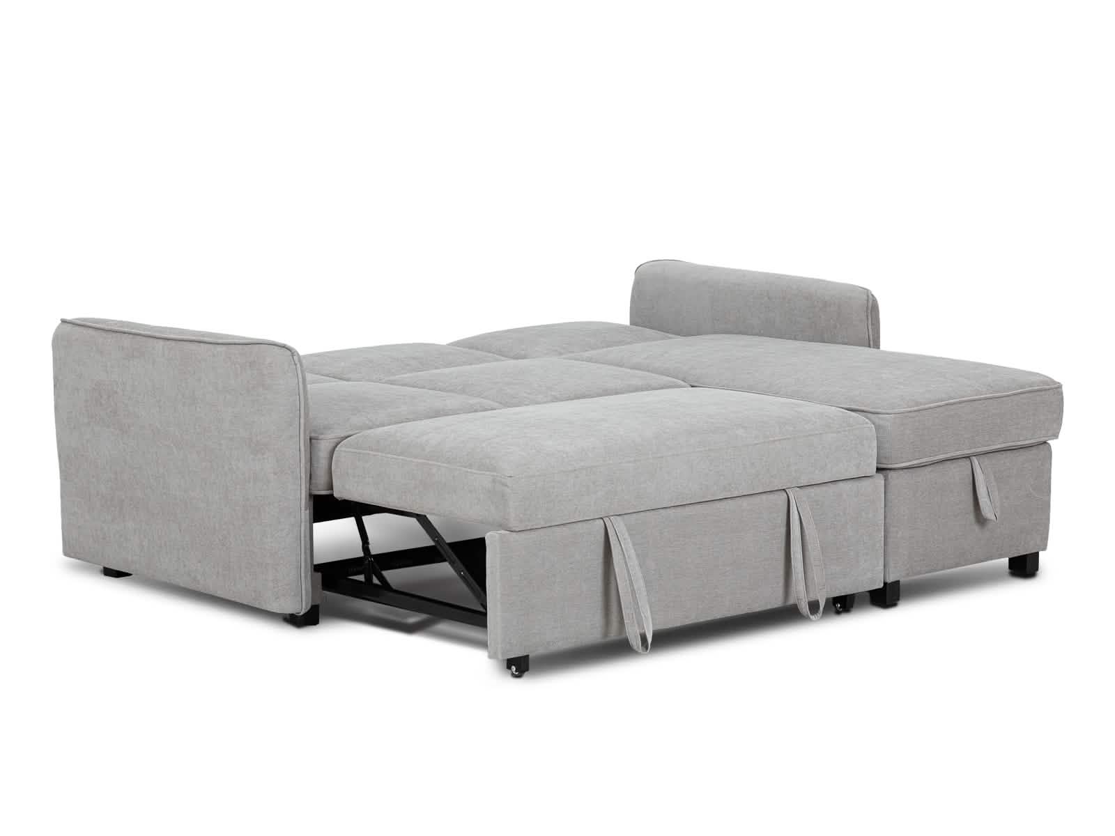 Sala Modular Sofa Cama Charlie #Color_Silver"T48900"