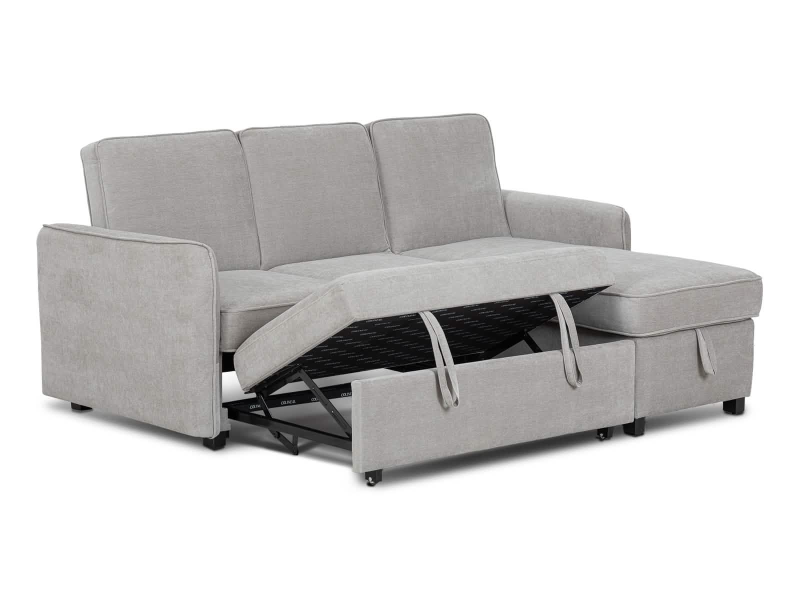 Sala Modular Sofa Cama Charlie #Color_Silver"T48900"