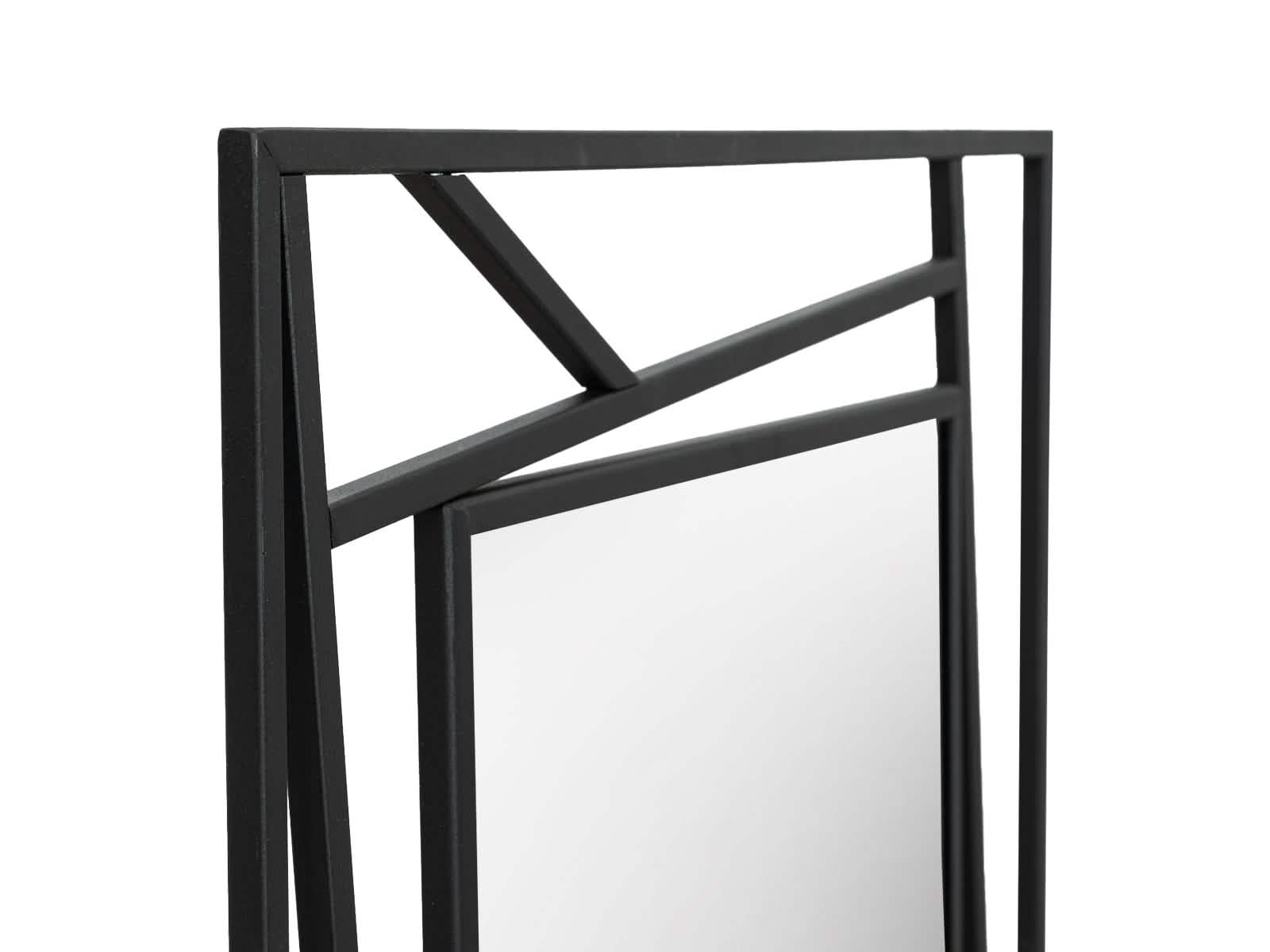 Espejo Elodie Rectangular Negro 90x60