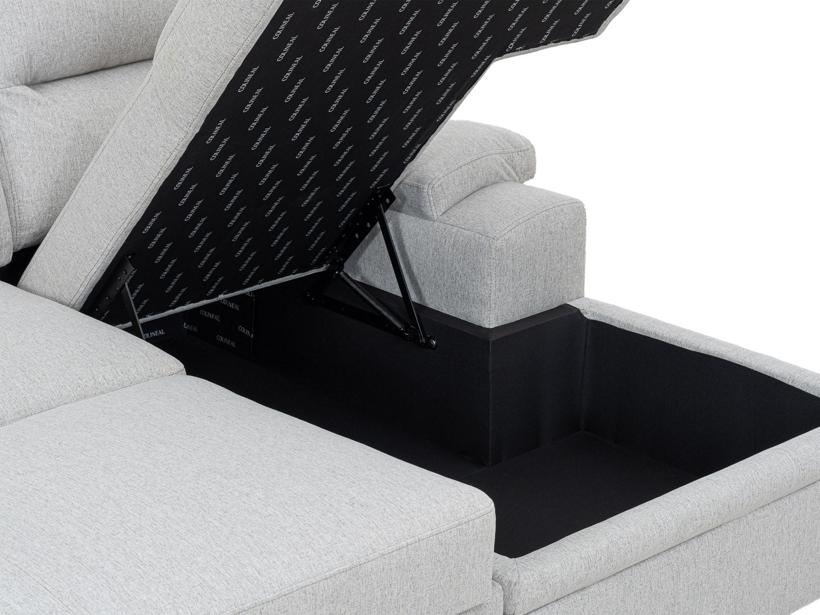 Sala Sofacama Cyril #Color_Gainsboro"T36913"