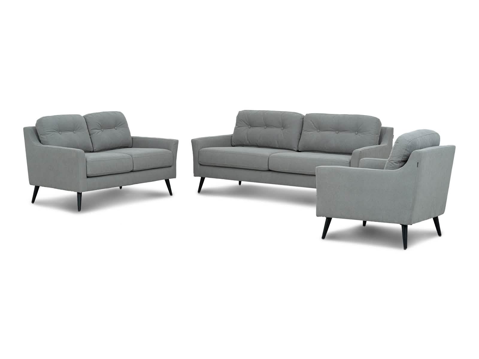 Sala Astrid 3P #Color_Gray"T36918"