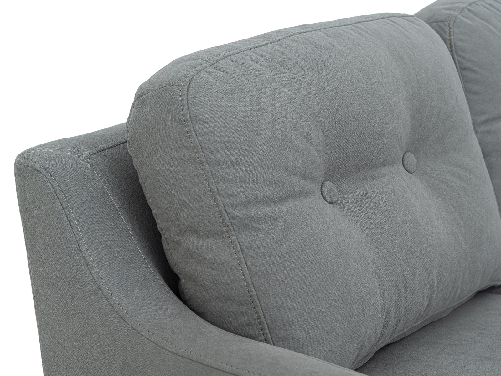 Loveseat Astrid #Color_Gray"T36918"