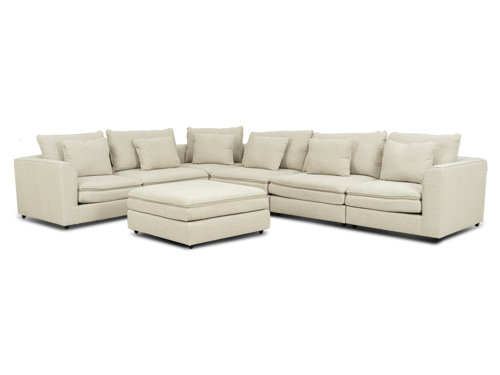 Sala Bombay Modular 7P #Color_Beige"T36117"