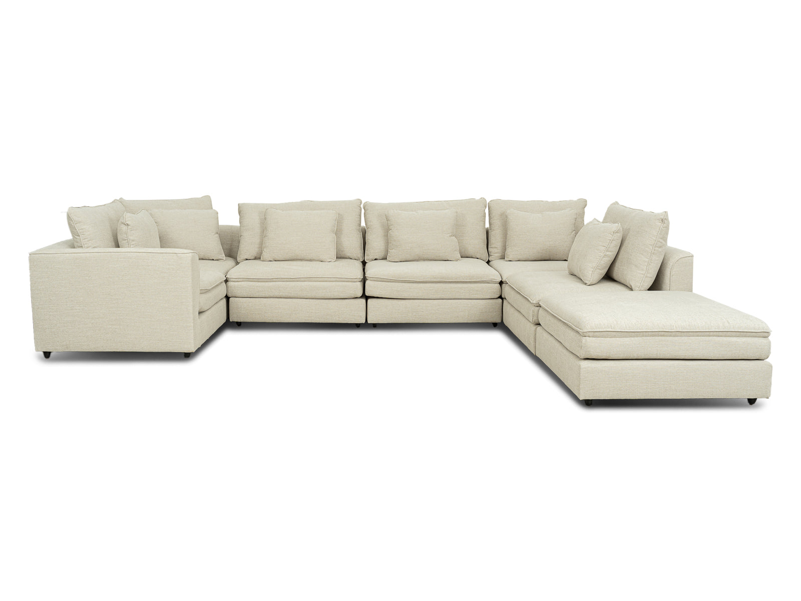 Sala Bombay Modular 7P #Color_Beige"T36117"