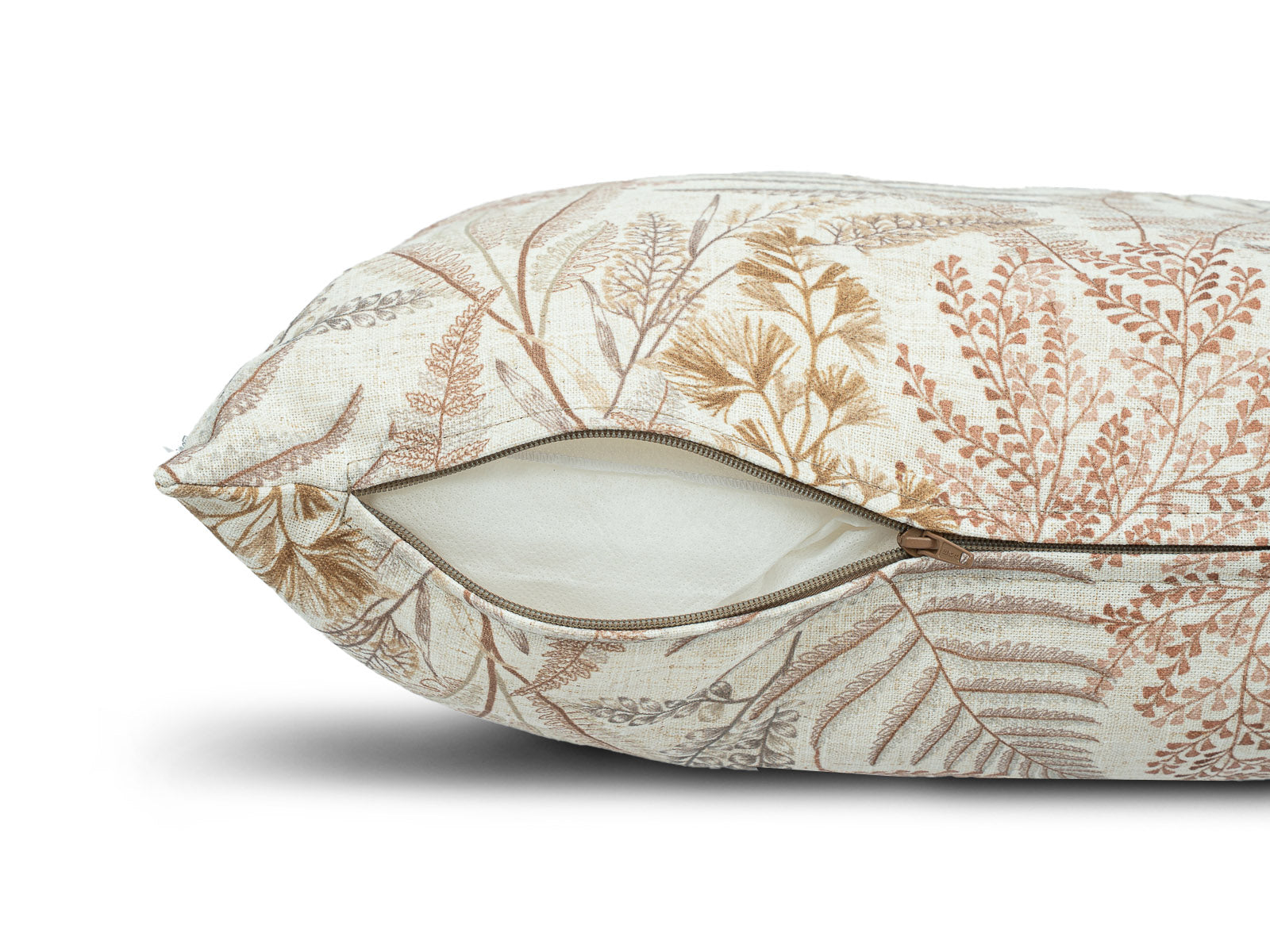 Cojin Poliester Trendy Beige Naranja