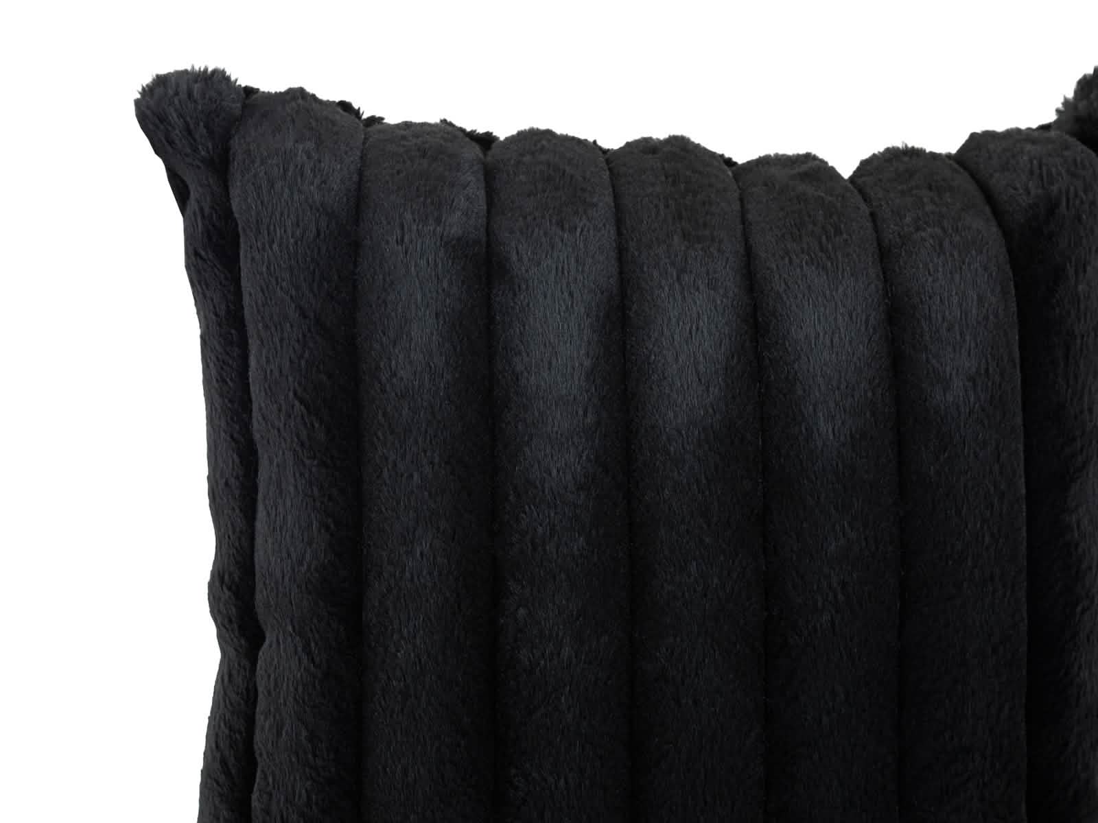 Cojin Poliester Glam Negro