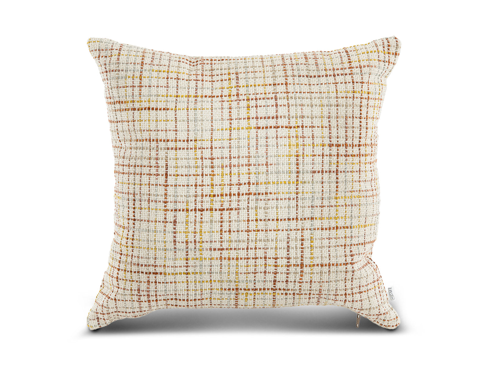 Cojin Poliester Trendy Beige-Naranja