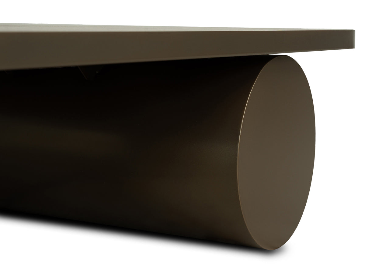 Mesa Centro Sky Metal Bronce