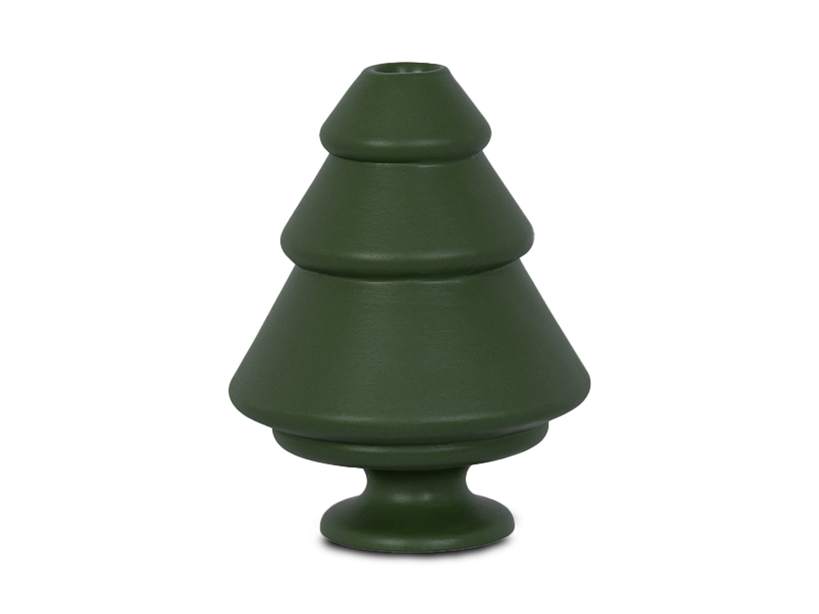 Candelabro Arbol Verde 20 Cm Navidad