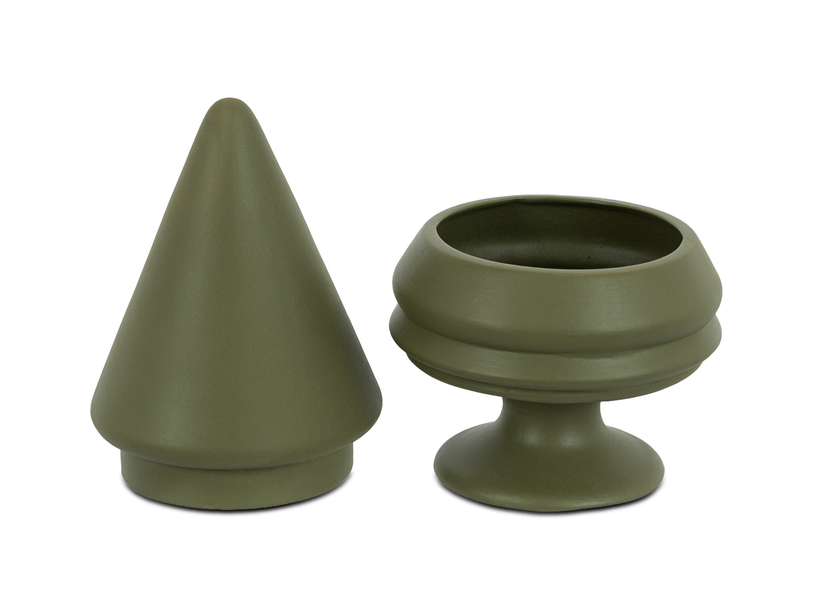 Bombonera Arbol de Navidad Verde