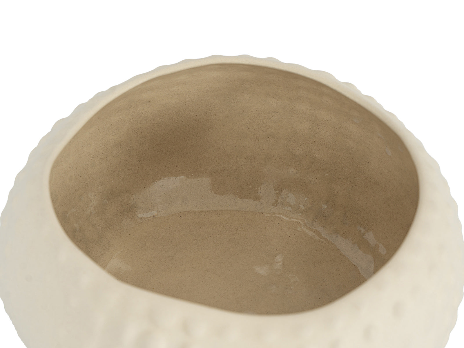 Centro de Mesa Organic Redondo 25cm Blanco