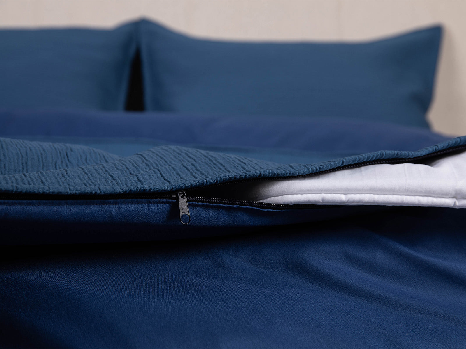 Duvet Pure Queen (2.5 Plz) #Color_SteelBlue