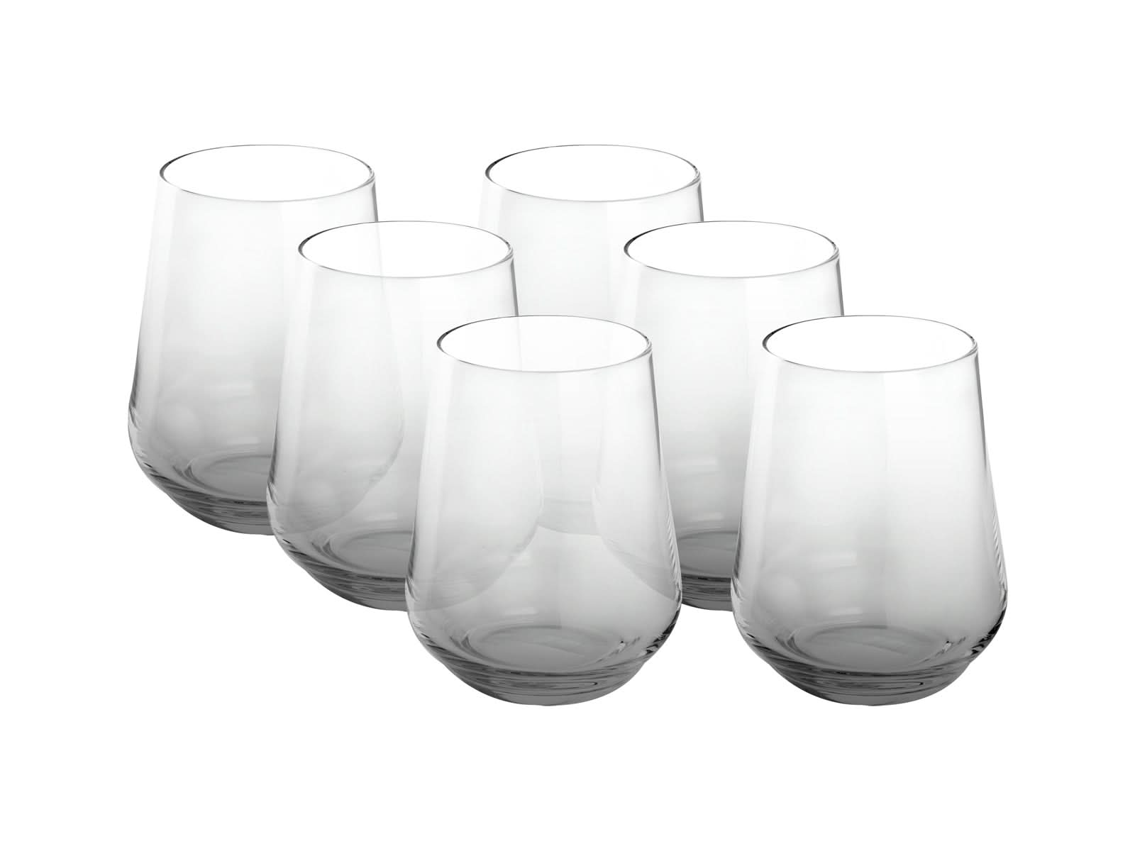 Vaso de Vidrio Gris Warenhaus